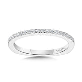 Straight Diamond Wedding Band